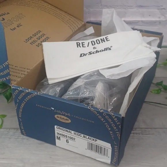 Dr. Scholl's RE/DONE Lacquer Black NIB - Picture 9 of 11